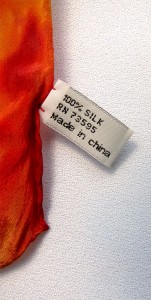 100% silk